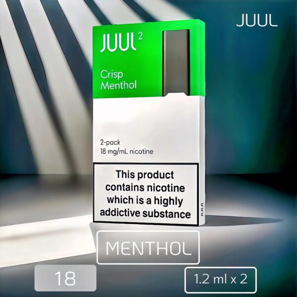 JUUL2 Crisp Menthol Pods (2 Pods)